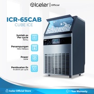 Mesin Es Batu Kristal Iceler Ice Maker 65kg/24Jam untuk Cafe Restoran