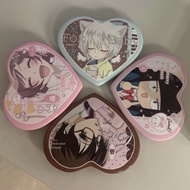 Heart Shaped Anime Badge Pin Kamisama Kiss Fruits Basket Ouran High School Host Club Cute Manga Butt