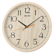 SEIKO QXA718A QXA718AT Analog Cream Mat Color Cream Dial Wall Clock