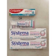 *FREE GIFT* SYSTEMA Sensitive & Gum Protection Toothpaste - Whitening - 100g - Exp 9/27