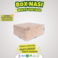 18x18 Boxed Rice Box 18x18 Laminated Catering Rice Box 18x18 Food Grade Box/ B4K45/