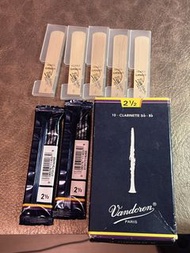 Vandoren Blue Box Clarinet Reed 2 & 2.5 單簧管 簧片