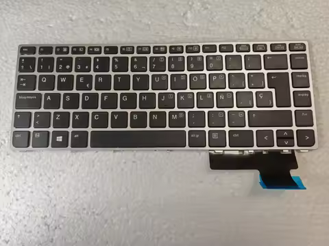 New Spanish Keyboard For HP EliteBook Folio 9470 9470m 9480 9480m No Backlit