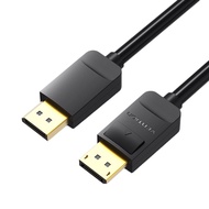 Vention HAC BG-1.5M Black DP 1.2 HD Cable DP Male to DP Male | EJDalanon Enterprise