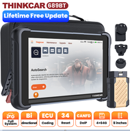 THINKCAR obd2 scanner THINKSCAN 689BT CANFD DOIP Bi-directional ECU Coding full system Car Diagnosti