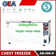 Best Gea Ab-506R Chest Freezer Box Freezer Pendingin Frozen Food