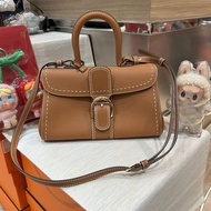 Delvaux Brilliant east west mini 焦糖色