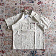 BEN DAVIS HALF ZIP KHAKIS SHIRT ORIGINAL