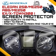 SCREEN PROTECTOR MODENAS ELEGAN250/ME250 EX/X-TOWN 300I SCREEN PROTECTOR METER DASH BOARD TINTED ACC
