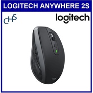 Logitech MX Anywhere 2S Graphite Wireless Multi Device Mouse 1 year warranty 910-005156