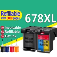 HP 678XL Ink HP 678XL Ink HP678XL Ink cartridge Compatible for HP 1018 1515 2515 2545 1015 1518 2645