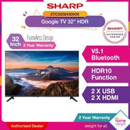 Sharp 32 Inch Google TV 32" 2TC32GH3000X / Basic LED TV 32" 2TC32GC1000X