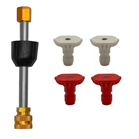 As Show Pressure Spray Lance Car Washing Nozzle Connector Adapter Car Washer Extension Effortless In
