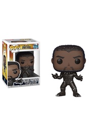 Funko POP! Marvel: Black Panther Movie - Black Panther (Styles May Vary) Collectible Figure Grey, 2.