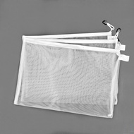 Transparent Nylon Mesh Bag for A4/A5/A6 Size Documents and Papers