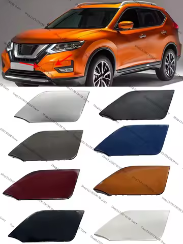 For Nissan Rogue X-Trail XTrail T32 2017 - 2020 Car Front Bumper Tow Hook Cover Cap Trailer Hauling 