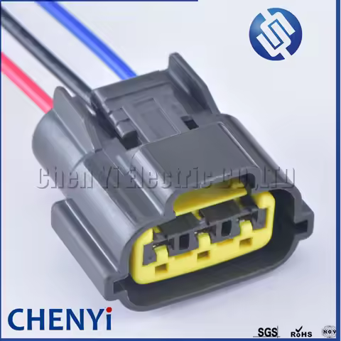 3 Pin female Ignition Coil Plug TPS waterproof Connector 6098-0141 Wire Connector for Renault Nissan