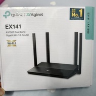 全新未開封TP-Link EX141 AX1500
AX1500 Wi-Fi6 路由器