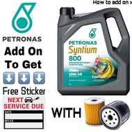B1851183 Petronas Syntium 800 10W40 Semi Synthetic Engine Oil 4 Liter