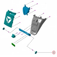 100% ORIGINAL YADEA E8S PRO REFLECTOR // 33630-N0E3-0000 100% ORIGINAL YADEA E8S PRO