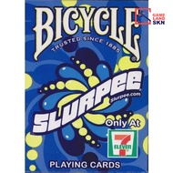 Bicycle 7-Eleven Slurpee 2020 (Blue) Playing Cards