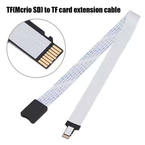 to TF Extension TF to TF Extender New Memory Card Slot to TF Card Extender Cable with Case Extension