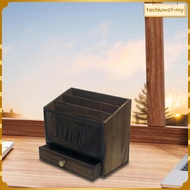 [TachiuwadcMY] Countertop Mail Organizer File Holder Home Office Supplies Multipurpose Desktop Organ