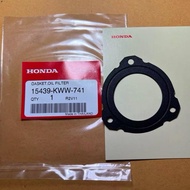 Oil Filter Cover Gasket W-110i W-125 Ordered From The Center 15439-KWW-741 For Motorcycles