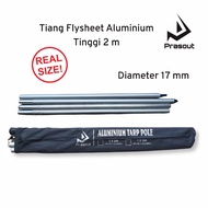 Tarp Pole / 2 m Aluminum Flysheet Pole Prasout