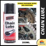 [WS] AEROPAK Chain Lube Spray Cleaner (200ml)