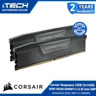 Corsair Vengeance 32GB (2x16GB) DDR5 DRAM 6000MT/s CL30 - Black