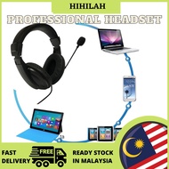 🔥READY STOCK🔥CONCEPT S-750 Customer  Professional Service microphone and headphone Black 3.5mm plug1