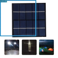【2.9】 Outdoor Solar Panel 3W 5V Portable Fast Charger Polycrystalline Solar Panel