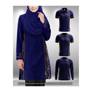 Sublimation Muslim T-Shirt Batik Songket
