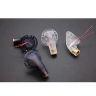 15.4mm Fon Telinga DIY Shell Case MMCX Transparent Shell Case untuk MX500 Fon Telinga DIY