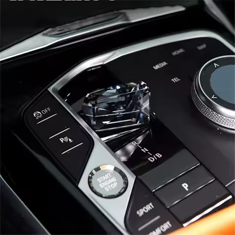 #033H 4pices Car Crystal Gear Shift Knob for BMW G20 G12 I3 I01 (ABS)