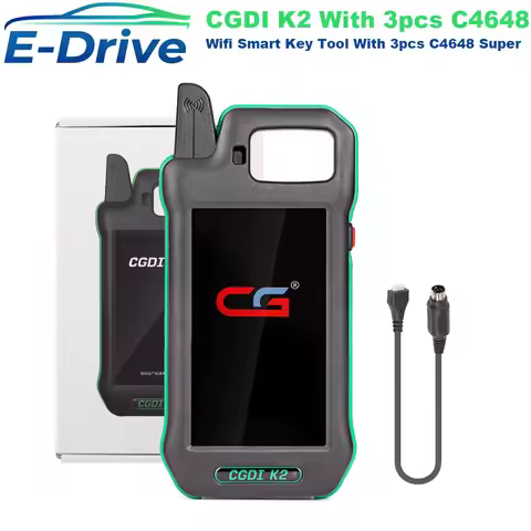Newest CGDI K2 Smart Key Tool With 3pcs C4648 Super Chips with Co-py Remote Generator Car Diagnostic