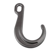 [yiodusi] J Shaped Towing Hook 19.5 Mm Opening Heavy Duty J 8 Inch 5400LBS Short