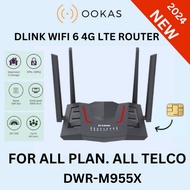 DLINK AX1500 WIFI 6 CAT6  LTE DWR-M975X and DWR-M955X Unlimited For All Plans & Telcos 4G LTE Direct