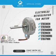 ELECTROLUX REFRIGERATOR FAN MOTOR FDQB38EL2 –3WIRE DC12V 2.7W CW-ETB2302H,ETB2502H,ETB2600MG,ETB2802