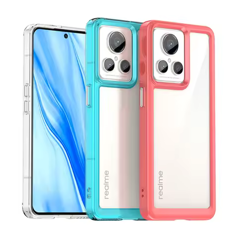 For Case Realme GT2 Explorer Master Cover Realme GT Neo 2T 3 5G Shockproof Candy Silicone Back Cover