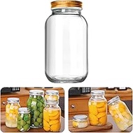 Mason Jars 5oz to 32 oz, Quart Wide Mouth Mason Jar With Airtight Lids,Glass Canning Jars for Fermen