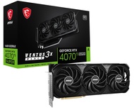 MSI GeForce RTX 4070 Ti Super 16G Ventus 3X Black OC Graphics Card (NVIDIA RTX 4070 Ti Super, 256-Bi