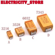 [10 Pieces]- Tantalum Capacitor 22uF 16V SMD3528