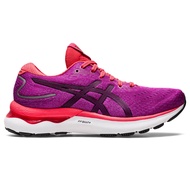 ASICS :  GEL-NIMBUS 24 WOMEN RUNNING รองเท้า ผู้หญิง รองเท้าผ้าใบ รองเท้าวิ่ง ของแท้  ORCHID/BLACK