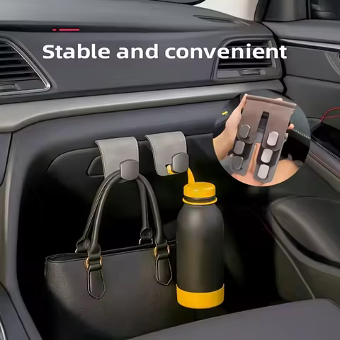 Car Front Passenger Hook Glove Box Multifunctional Car Supplies Storage Hook Storage Car Interior Ho