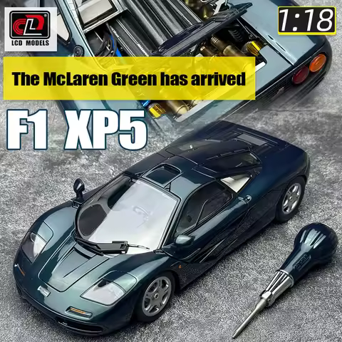 LCD model 1:18 NewS FOR McLaren F1 XP5 alloy car model sports car static display piece holiday gift 
