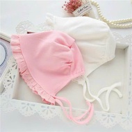 Lady hat with string and ruffles for girls