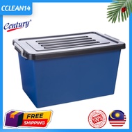7886SC 7886BC Century storage box 38L no wheel box plastic kotak plastik penyimpanan