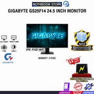 GIGABYTE GS25F14 24.5 INCH MONITOR (IPS FHD/144Hz) /ประกัน 3 Years